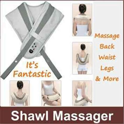 Jual Alat Pijat Leher Tengkuk Bahu Punggung Dan Pinggang Cervical Massage Shawls Di Lapak Omuri