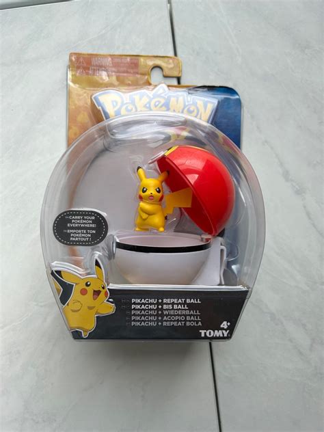 Pikachu Repeat Ball Tomy Toy Hobbies And Toys Toys And Games On Carousell