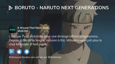 O Regarder Boruto Naruto Next Generations Saison Pisode En Streaming Complet
