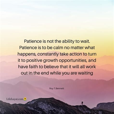 Have Patience 30 Positive Quotes Life Hayat