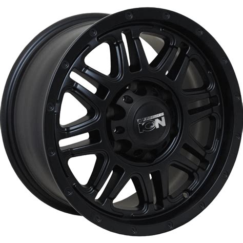 Ion Wheels 186 Satin Black Torque Tyres And Trailer Spares