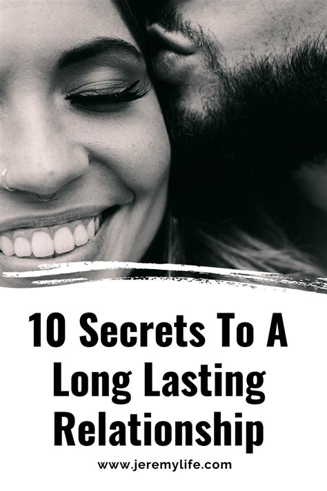 10 Secrets To A Long Lasting Relationship Couples Things To Do Long