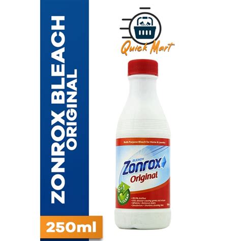 Zonrox Multi Purpose Bleach Original 250ml Shopee Philippines