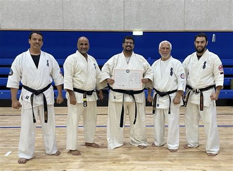 Congratulations On New Kfk Dan Promotion Kuwait Federation Of Kyokushin Karate