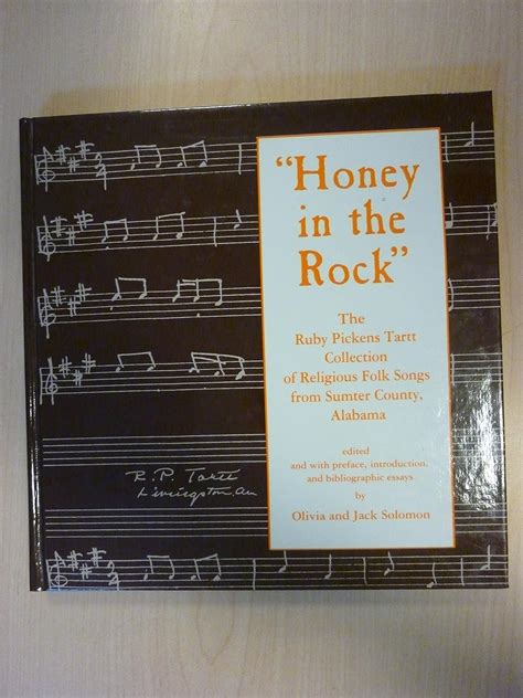 Honey In The Rock The Ruby Pickens Tartt Collection Of Religious Folk