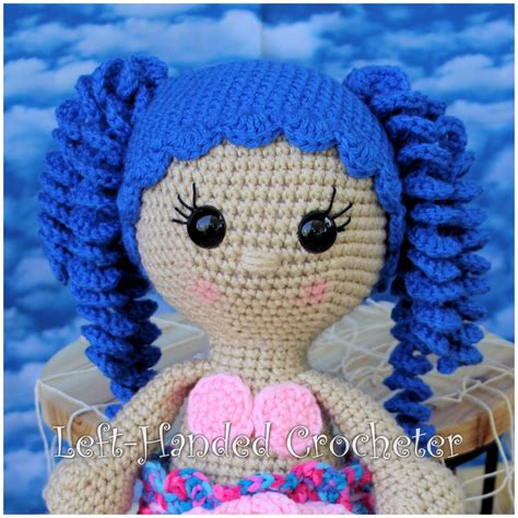 Putting Hair On Crocheted Dolls