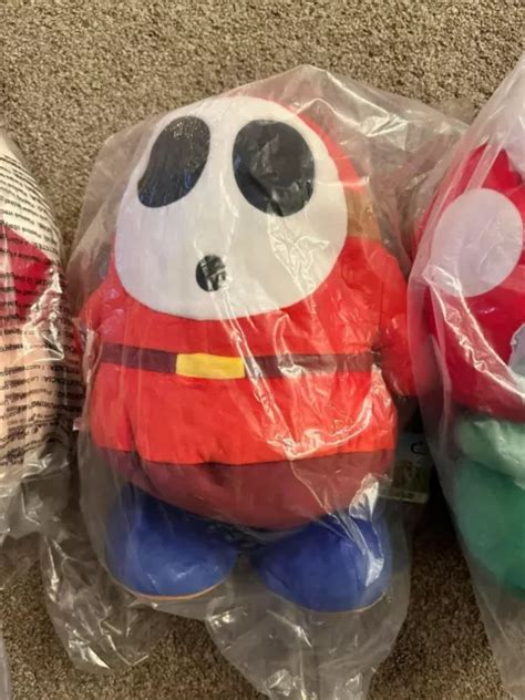 Club Mocchi Mocchi Super Mario Shy Guy Mega 15” Inch Plush Stuffed Toy