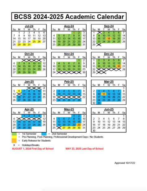 Academic Calendars For 2023 2025 Bartow County School System