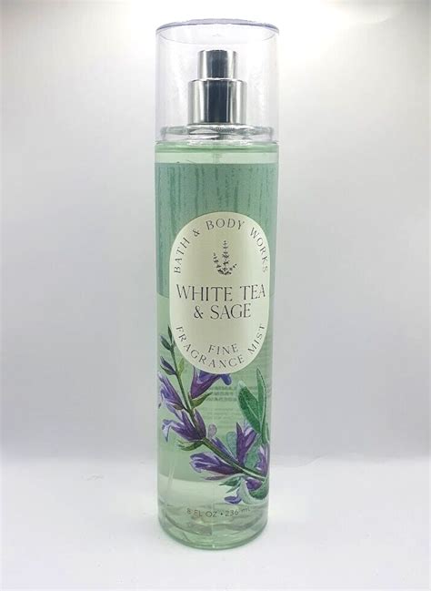 Bath And Body Works White Tea And Sage Body Mist 8 Fl Oz 667554942981 Ebay