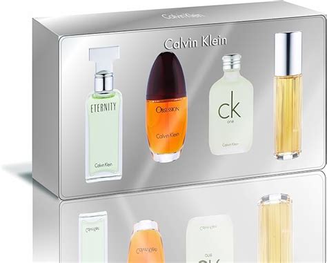 Calvin Klein Piece Mini Fragrance Gift Set Escape Ml Obsession