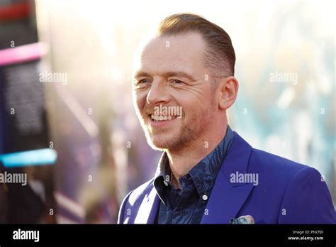 Simon Pegg At The World Premiere Of Warner Bros Ready Player One