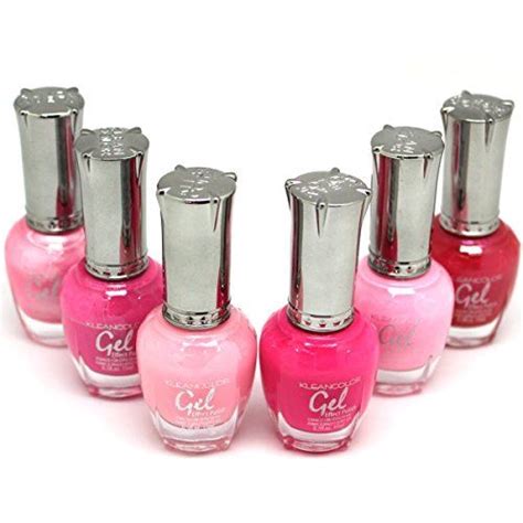 Kleancolor Gel Effect Nail Polish Lacquer Full Size New Pink