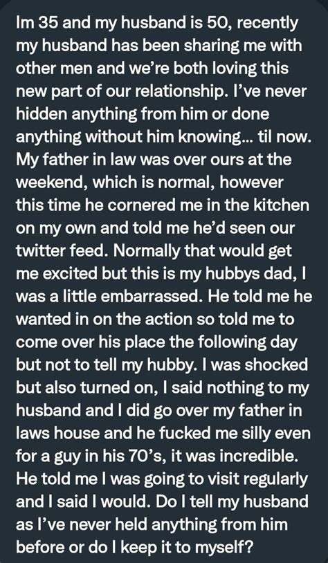 PervConfession On Twitter She Fucks Her Father In Law