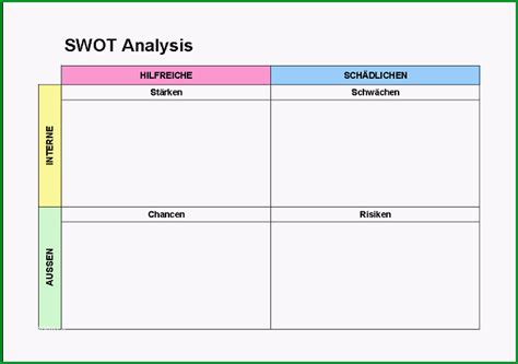 Web Vorlagen Kostenlos Neu Gallery Of Swot Analysis Vorlagen Excel My