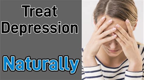natural remedies for depression natural ways to treat anxiety youtube
