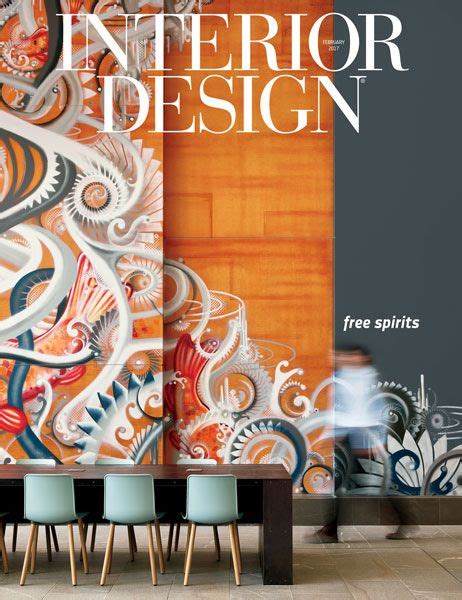 Interior Design Magazine Cover Page