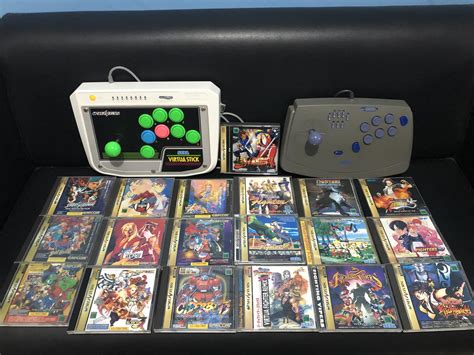 My Sega Saturn Fighting Game Collection Segasaturn