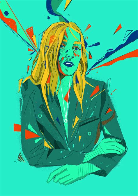 Illustrated Portraits New Style On Behance