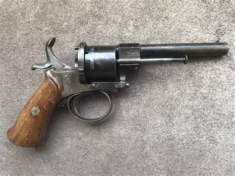 Beautiful 9mm Pirlot FrÈres Revolver Type Lefaucheux Ca 1850 Catawiki