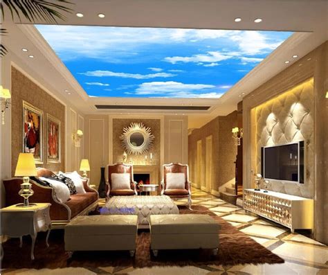 High ceilings in a room make the whole space seem larger. 21 Royal And Modern Living Room Ceiling Design Ideas