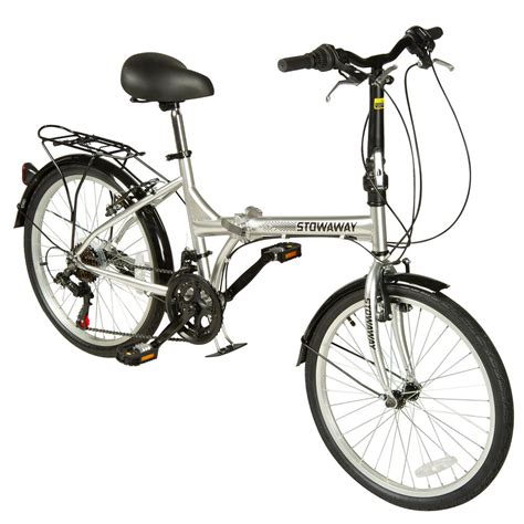 All of our bikes come with the option of 0% finance, and either free uk delivery or click and collect from your nearest raleigh stockist. Stowaway 12-Speed Folding Bike, Silver | Camping World