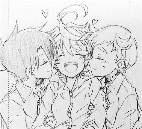 Pin By 夢 On The Promised Neverland Neverland Neverland Art Anime Sketch