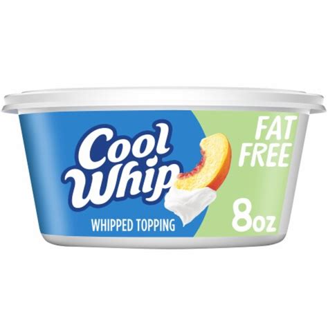 Cool Whip Fat Free Whipped Cream Topping 8 Oz Kroger