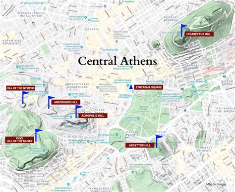 Hills Of Athens Archaeological Journey Of Athens Hills Why Athens