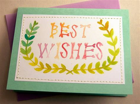My Newest Greeting Card Best Wishes Glademade