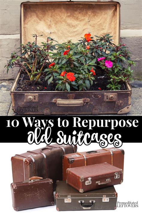 Save Money And Upcycle Your Old Suitcases With These Creative