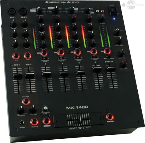 American Audio › Mx 1400 › Mixer Gearbase Djresource