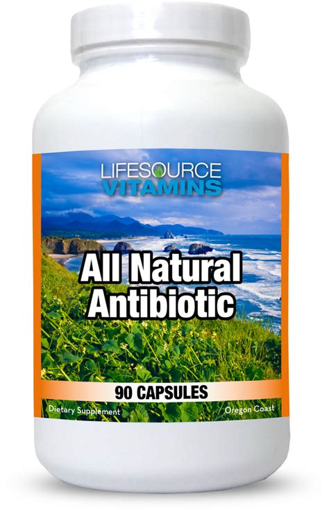Lifesource Vitamins Antibiotic Alternative All Natural And Safe 90