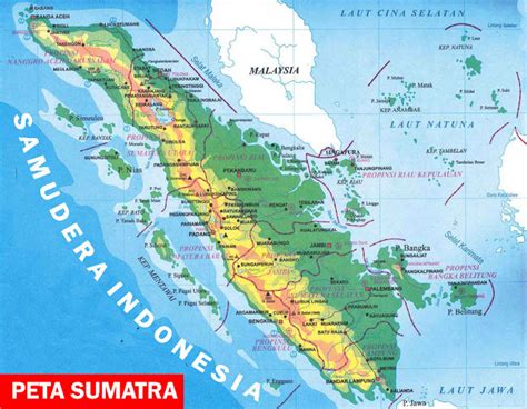 Peta Pulau Sumatera Lengkap Dengan Keterangan Provinsi Tarunas Porn