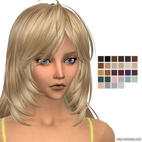 Simista Kijiko Ocelot Hair Retextured Sims 4 Hairs Sims 4 Blog