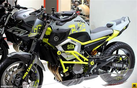 Yamaha Moto Cage Six Concept Custom Bikes Derestricted Yamaha
