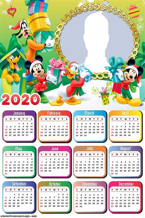 Dont panic , printable and downloadable free free minnie mouse invitations printable rome fontanacountryinn com we have created for you. Christmas Frinds Mickey Mouse Calendar 2020 | Photo Frame ...