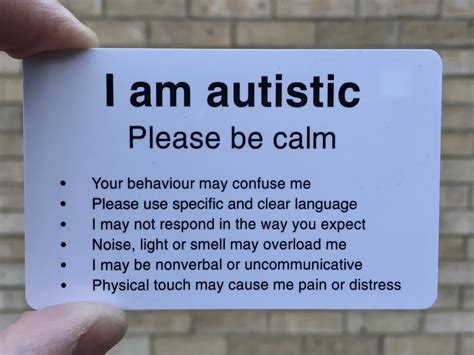 Autistic Hackneys Autism Communications Card Trial