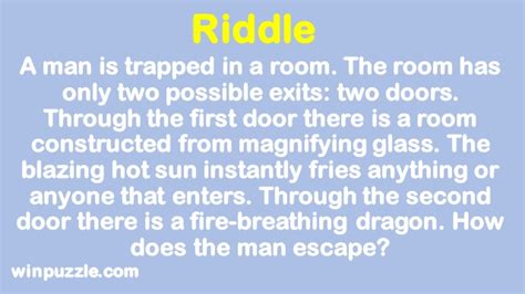 Escape Room Riddles With Answers Archives Winpuzzle