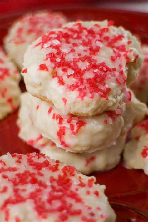 They are my favorite cookies! Cream Cheese Christmas Sugar Cookies - Brooklyn Farm Girl