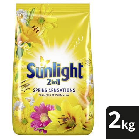 Sunlight Spring Sensations 2in1 Hand Washing Powder Detergent 2kg