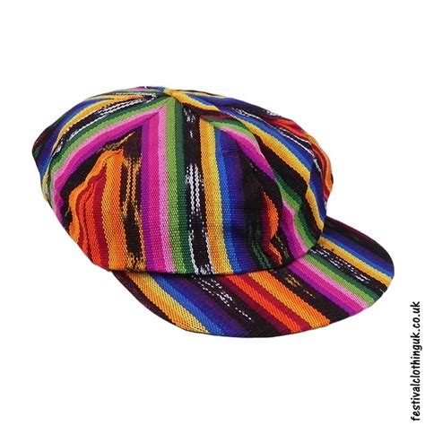 Applejack Cap Multicoloured Festival Hats The Festival Clothing Co