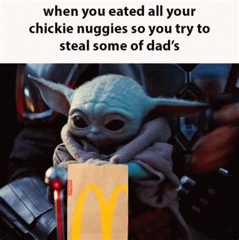 Discover the magic of the internet at imgur, a community powered entertainment destination. Baby Yoda Chicken Nuggets GIF - BabyYoda ChickenNuggets ...
