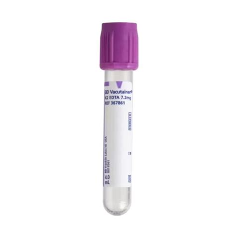 4ml BD Vacutainer Blood Collection Tubes With EDTA American Screening