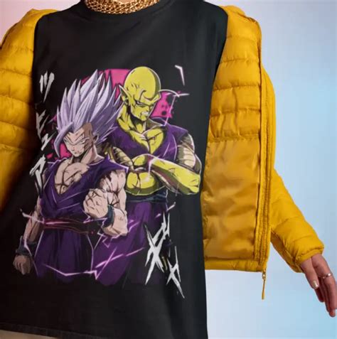 Gohan Piccolo Shirt Dragon Ball Z Anime Tshirt Goku T Shirt Trunks Vegeta Tee 19 15 Picclick