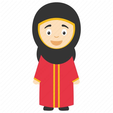 Cartoon Muslim Girl Cute Islamic Cartoon Hijab Cartoon Girl Hijab