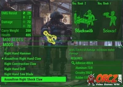 Fallout Assaultron Right Shock Claw Orcz Com The Video Games Wiki