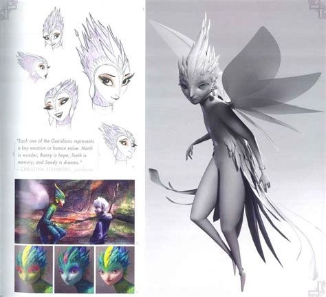 Rise Of The Guardians Concept Art Tooth Fairy