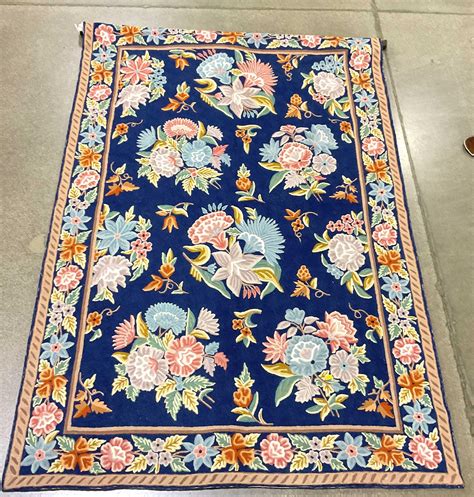 Lot 70in Oriental Floral Tapestry