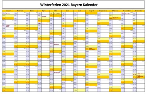 Kalender bayern 2021/2022 download als pdf oder png. Winterferien Kalender 2021 Bayern Pdf | The Beste Kalender