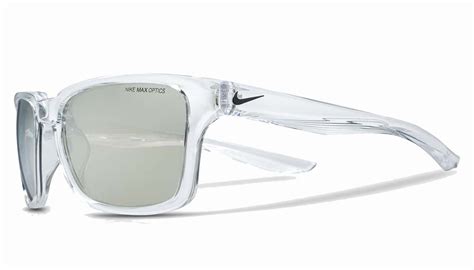 Nike Nike Mens Essential Spree Clear With Grey Super Silver Flash Lens Sunglasses Walmart